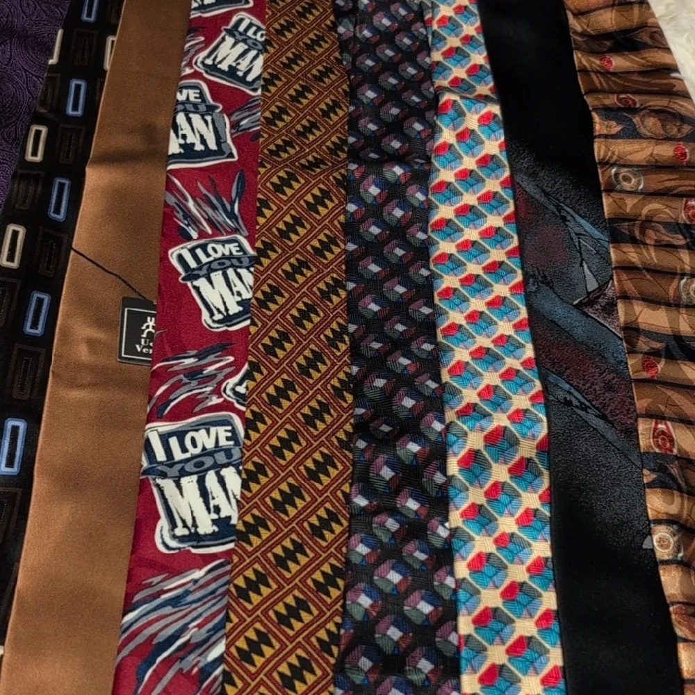 12 Lot Mens Ties Frank Sinatra Don Loper Fratello Uomo Venetto Kilburne & Finch - Picture 4 of 16